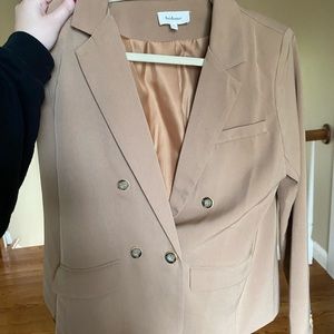 Tan blazer